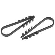 Дюбель-хомут 19-25мм для круглого кабеля NO-224-227 черн. (уп.100шт) Эра Б0066267