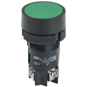 Кнопка SB-7 «Пуск» d22мм 1з+1р 0.6-10А 240В зел. IEK BBT40-SB7-K06
