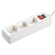 Удлинитель 3х1.5м с заземл. 16А IP20 У03К 2P+PE 250В ПВС 3х1 с выкл. IEK WYP10-16-03-01-ZK-17