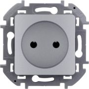 Розетка 1-м СП Inspiria 16А IP20 250В 2P механизм алюм. IEK 673712